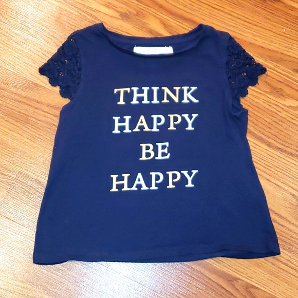 L.O.G.G "Think Happy Be Happy" Shirt (Size US4-6Y) - Picture 1 of 2